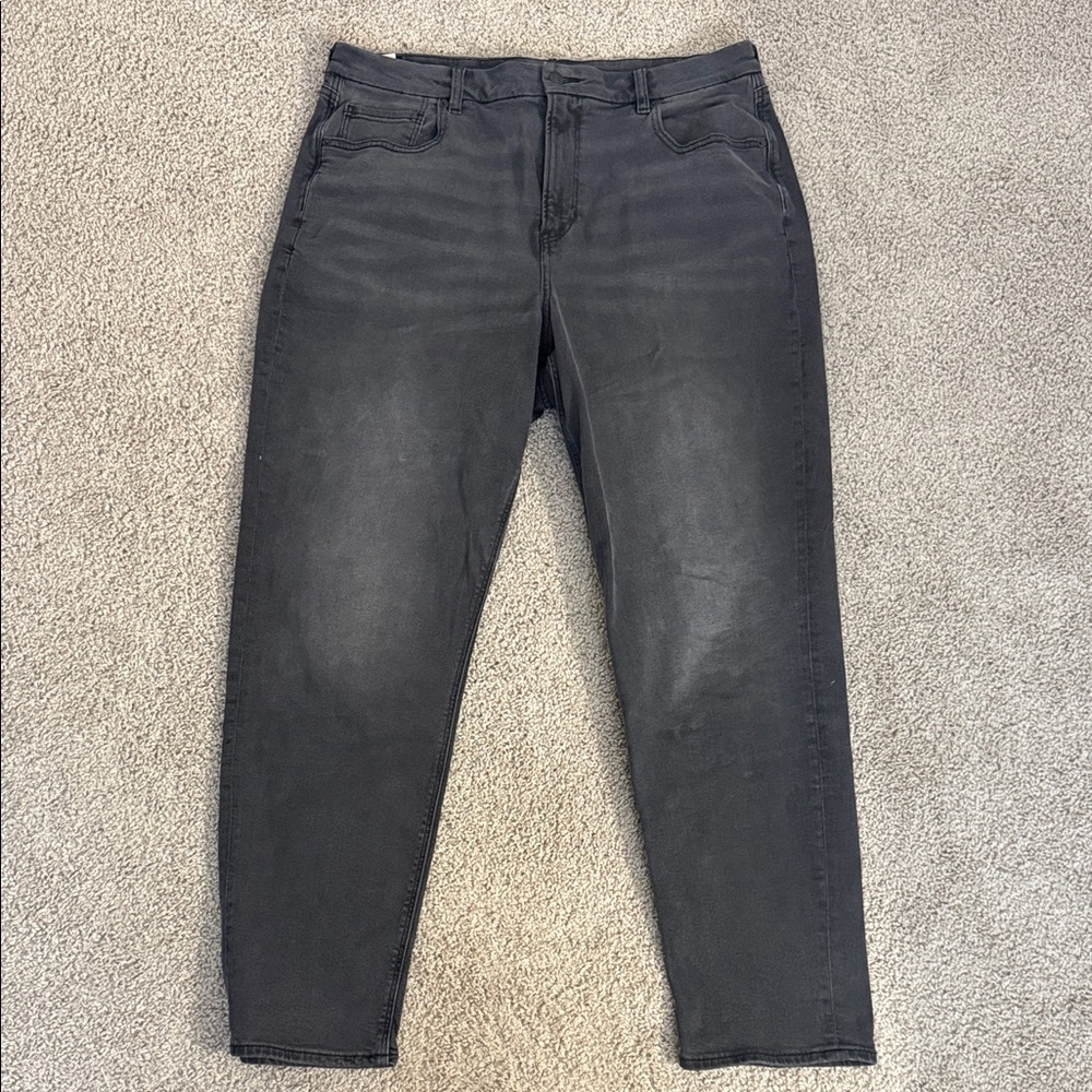 American Eagle Outfitters Women's Black Relaxed Jeans